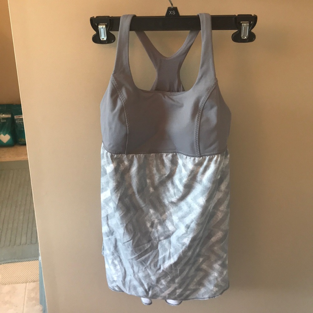 Grey LuluLemon Tank Top